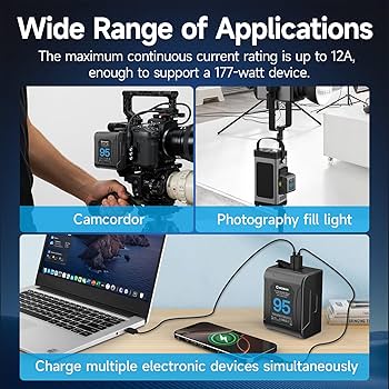 Vマウントバッテリー Moman Power 95 Moman Power 95 Mini V-Mount Lithium-Ion Battery MOMAN POWER 95